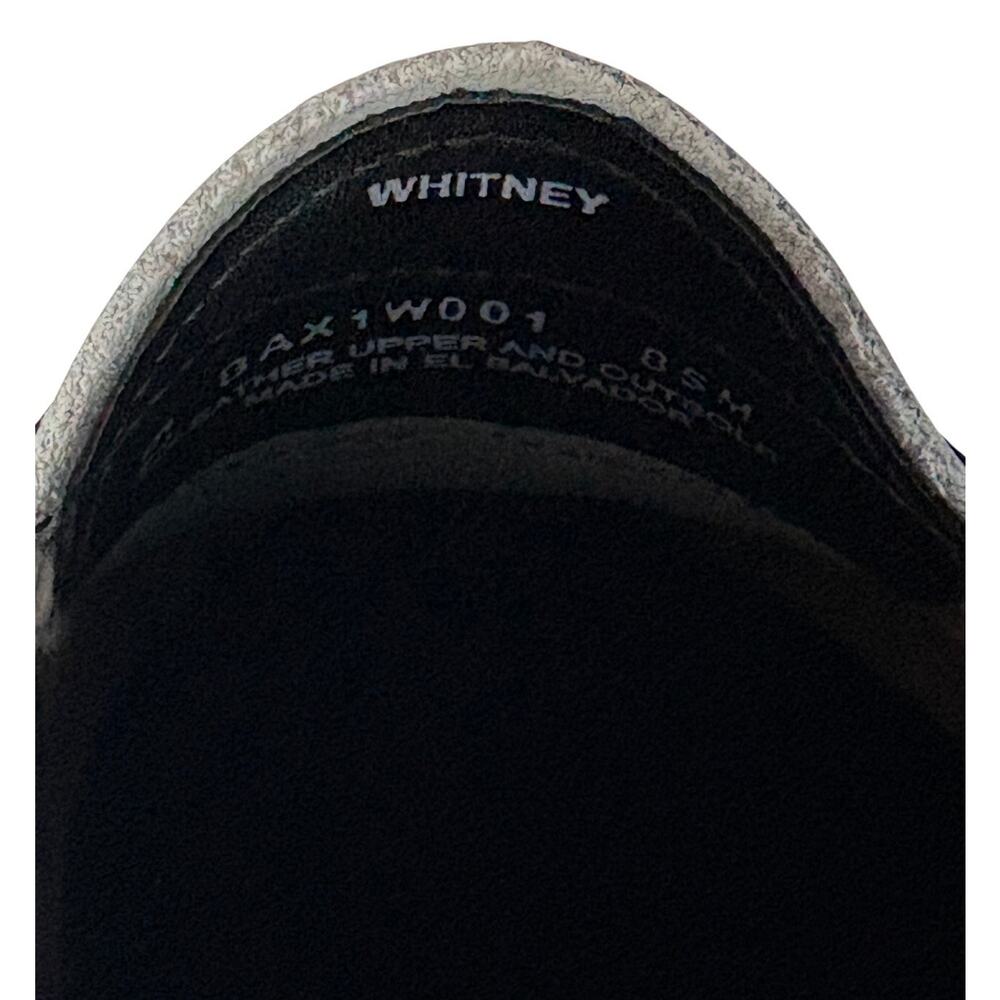 G.H. Bass WHITNEY WEEJUNS Penny Loafers in Black White Leather Size 8.5 $198 - Picture 11 of 13